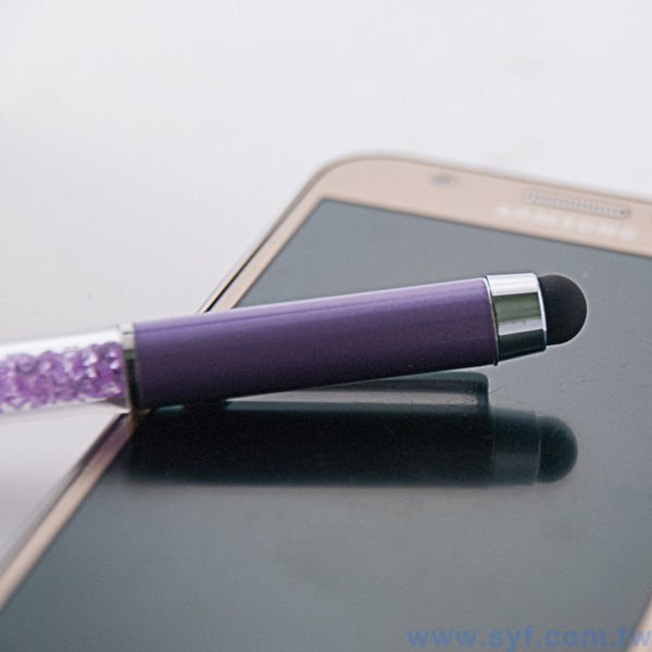 水晶電容觸控筆-金屬廣告禮品筆-多功能觸控廣告原子筆-兩種款式可選-採購批發贈品筆_7